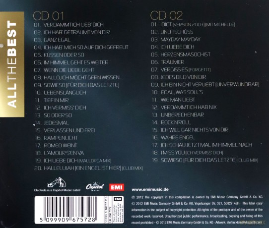 Matthias Reim: All The Best [2CD]