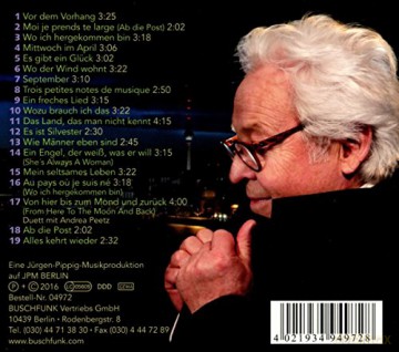 Jurgen Walter: Alles kehrt wieder [CD]