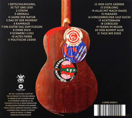 Die Toten Hosen: Alles ohne Strom [CD]