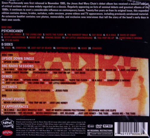 The Jesus And Mary Chain: Psychocandy (digipack) [2CD]+[DVD]