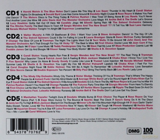 100 Hits - Disco Classics [5CD]