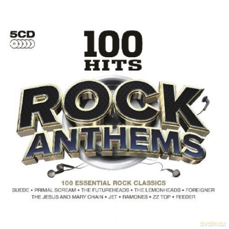 100 Hits - Rock Anthems [5CD]