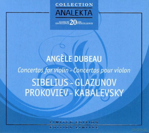Angele Dubeau spielt Violinkonzerte [CD]