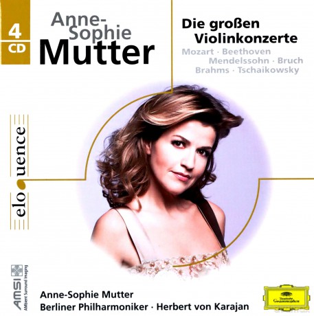 Anne-Sophie Mutter - Die grossen Violinkonzerte [4CD]