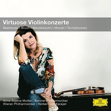 Wolfgang Amadeus Mozart: Anne-Sophie Mutter - Virtuose Violinkonzerte [CD]