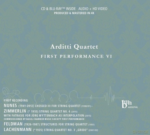 Emmanuel Nunes: Arditti-Quartet - First Performance VI [2CD]