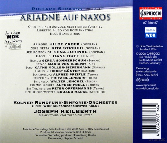 Richard Strauss: Ariadne auf Naxos [2CD]