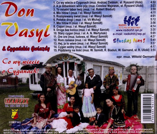 Don Vasyl: Co Wy Wiecie O Cyganach [CD]