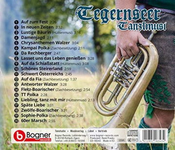 Tegernseer Tanzlmusi: Auf zum Fest [CD]