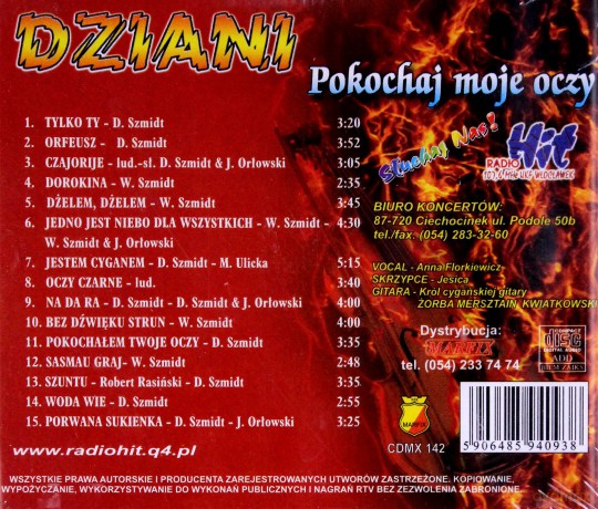 Dziani: Pokochaj Moje Oczy [CD]
