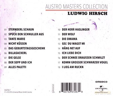 Ludwig Hirsch: Austro Masters Collection [CD]