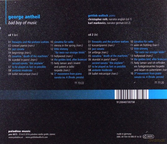 George Antheil: Bad Boy's Piano Music [2CD]