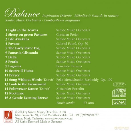 Santec Music Orchestra: Balance [CD]