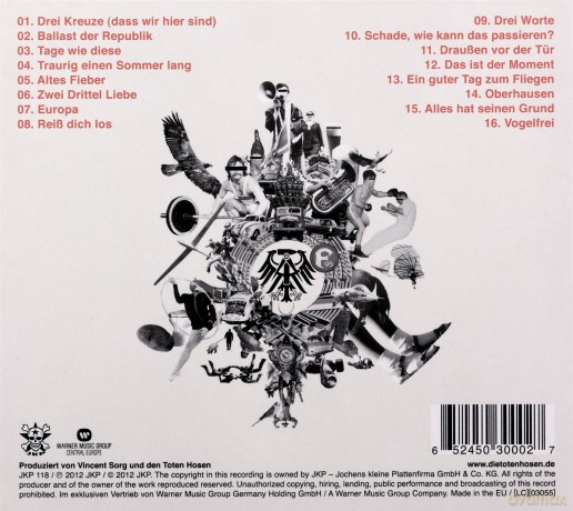 Die Toten Hosen: Ballast der Republik (Standard) [CD]