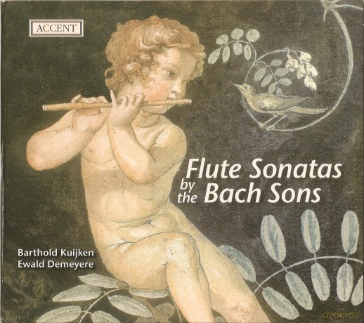 Barthold Kuijken - Flotensonaten der Bach-Sohne [CD]