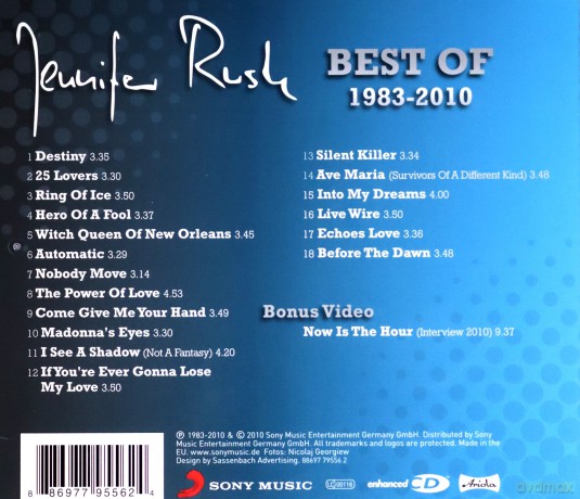 Jennifer Rush: Best Of [CD]