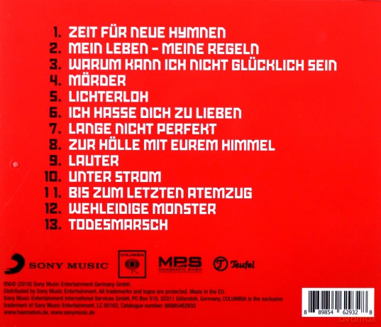 Hamatom: Bestie der Freiheit [CD]