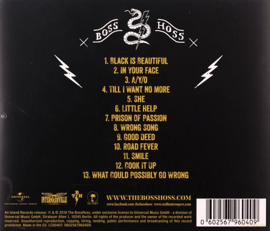BossHoss: Black Is Beautiful [CD]