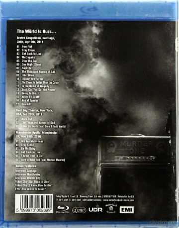 Motorhead: The World Is Ours - Vol. 1 Limited [Blu-Ray]