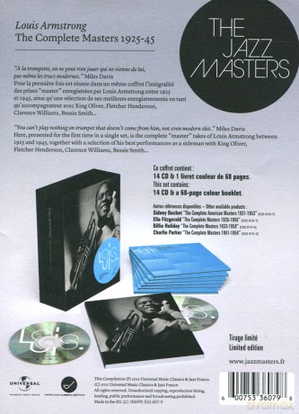 Louis Armstrong: Complete Studio Masters Limited Edition (1925-1945) [BOX] [14CD]