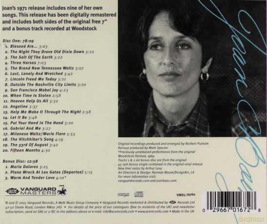 Joan Baez: Blessed Are... [2CD]