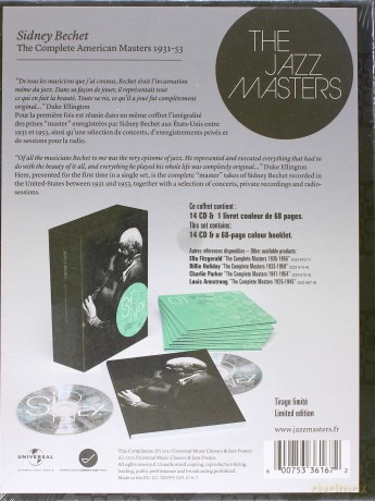 Sidney Bechet: Complete Studio Masters Limited Edition (1931-1953) [BOX] [14CD]