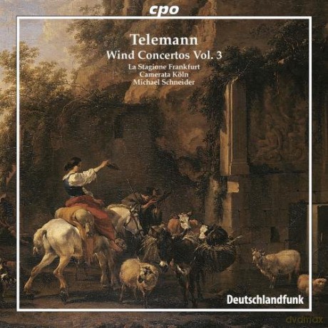 Georg Philipp Telemann: Blss¤serkonzerte Vol.3 [CD]