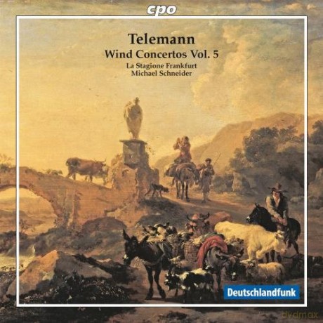 Georg Philipp Telemann: Blss¤serkonzerte Vol.5 [CD]