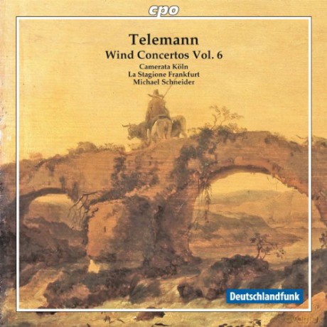 Georg Philipp Telemann: Blss¤serkonzerte Vol.6 [CD]