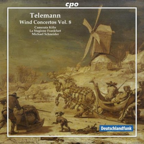 Georg Philipp Telemann: Blss¤serkonzerte Vol.8 [CD]