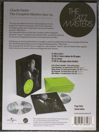 Charlie Parker: Complete Studio Masters Limited Edition (1941-1954) [BOX] [13CD]