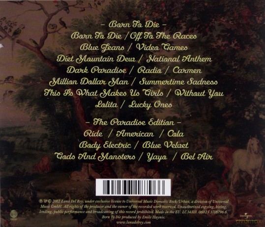 Lana Del Rey: Born To Die (Paradise) [2CD]