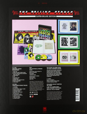 Rolling Stones: Some Girls Super Deluxe Boxed Set [2CD]+[DVD]+[Winyl]