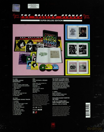 Rolling Stones: Some Girls Super Deluxe Boxed Set [2CD]+[DVD]+[Winyl]