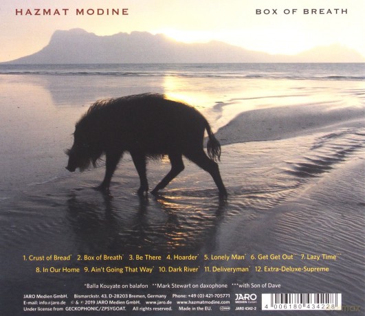 Hazmat Modine: Box Of Breath [CD]