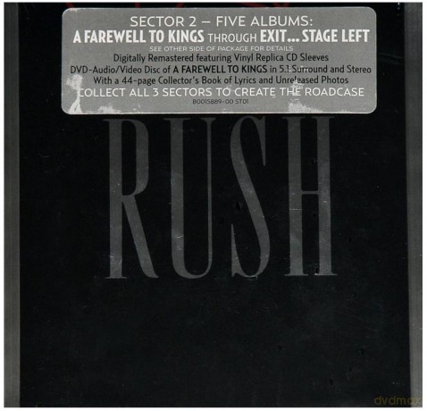 Rush: Sector 2 [BOX] [5CD]+[DVD]