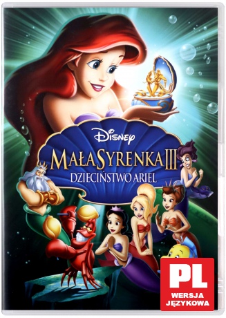 Mała Syrenka 3: Dzieciństwo Ariel (Disney) [DVD]