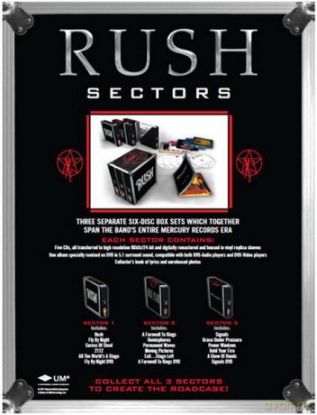 Rush: Sector 3 [5CD]+[DVD]