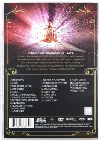 Taylor Swift: Speak Now World Tour Live [DVD]