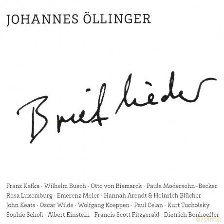 Johannes A-llinger: Brieflieder [CD]