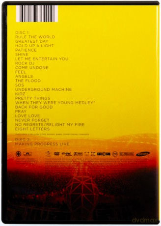 Take That: Progress Live [2DVD]
