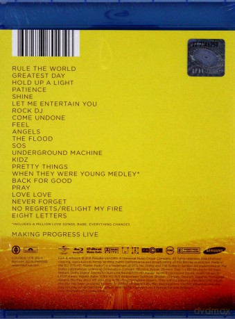 Take That: Progress Live [Blu-Ray]