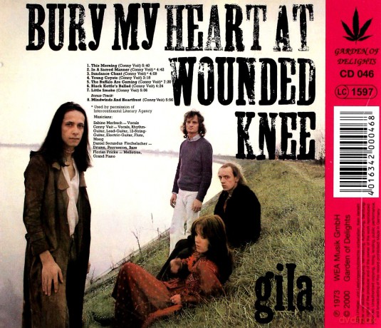 Gila: Bury My Heart At Wounded Knee [CD]