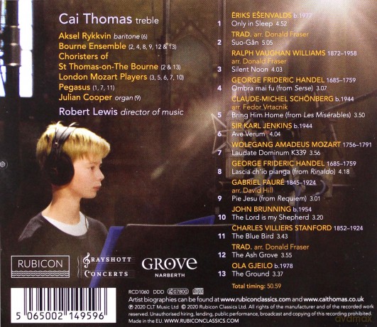 Cai Thomas (Treble) - Seren [CD]