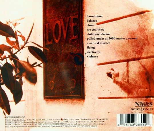 Anathema: A Natural Disaster [CD]