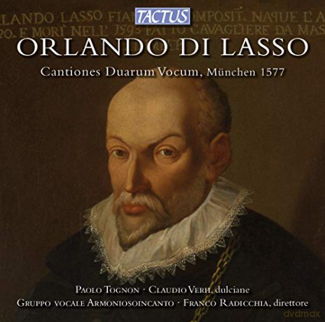 Orlando di Lasso: Cantiones Duarum Vocum (Munchen 1577) [CD]