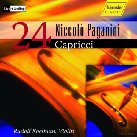 Niccolo Paganini: Capricen op.1 Nr.1-24 fur Violine solo [CD]