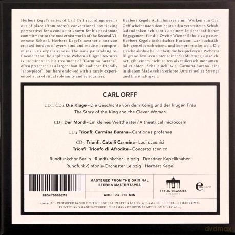 Carl Orff: Carl Orff Edition [5CD]