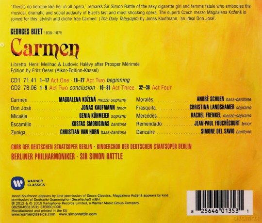 Georges Bizet: Carmen [2CD]