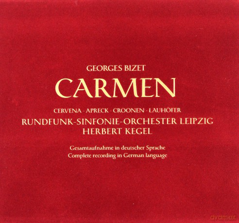 Georges Bizet: Carmen (in dt.Spr.) [2CD]